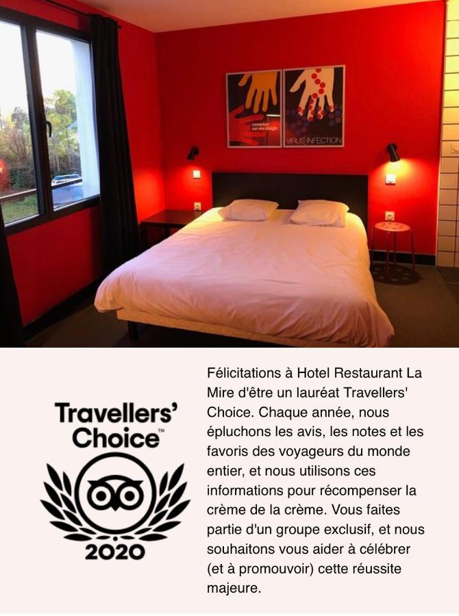 Logis - Hotel Restaurant La Mire Виерзон Екстериор снимка
