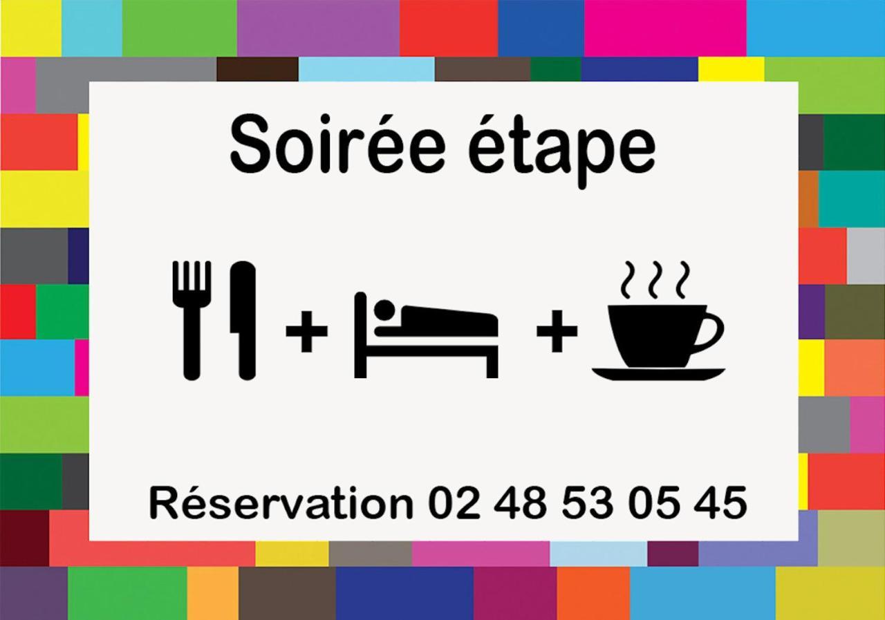 Logis - Hotel Restaurant La Mire Виерзон Екстериор снимка